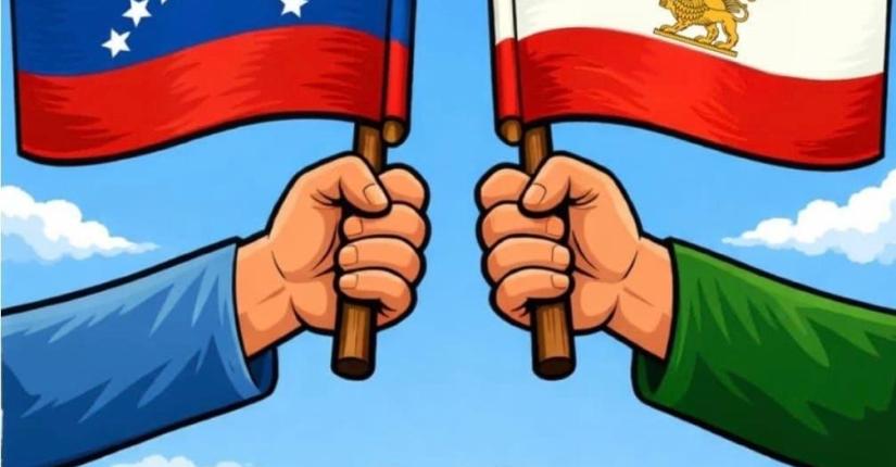 por VENEZUELA e IRAN libres!